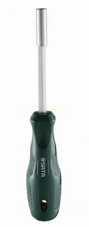 Отвертка-держатель для бит SATA магнитная 100мм, S61002