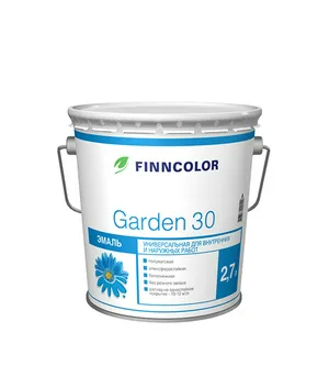 Эмаль алкид FINNCOLOR GARDEN-90 С 2,7л глянец