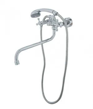 Смеситель для ванны ЭКОНОМ 209, двухвентильный, излив 30 см