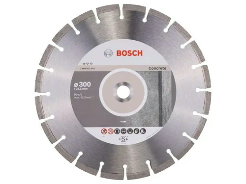 Диск алмазный BOSCH, 300x22,23мм, PF Concrete, бетон