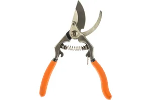 Секатор TRUPER, плоскостной, пружинный механ, сталь, d=1.9см, 21см