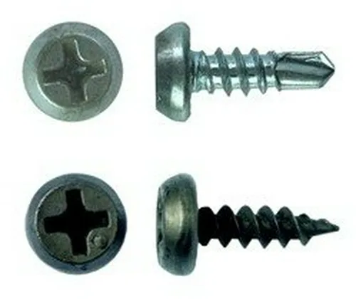 Шуруп для профиля с полукр.гол. с буром ZN Партнер, 3,5х11, 50шт