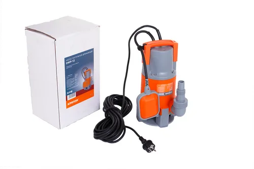 Насос погружной дренажный КРАТОН для грязной воды DWP-12