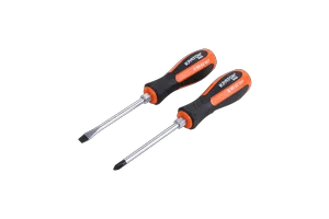 Набор отверток ударных Кратон Strike SST-01, 2 пр., блистер