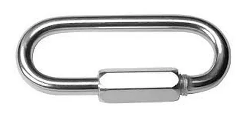 Карабин винтовой нерж. 6мм А4 (1 шт.)