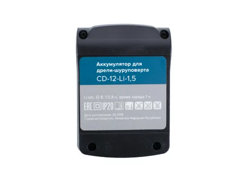 Аккумулятор для дрели-шуруповерта Кратон CD-12-Li-1,5