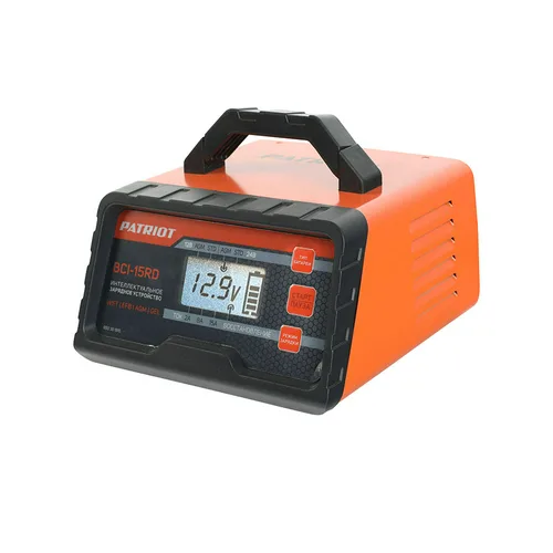 Устройство зарядное PATRIOT BCI-15RD, 12/24 В, 15А, 300 Ач, ц/дисп
