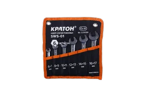Набор ключей рожковых Кратон SWS-01 6 пр.