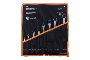 Набор ключей накидных Кратон BWS-02 8 пр.