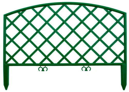 Забор декоративный  PALISAD "Сетка" зеленый  24х320 см, 