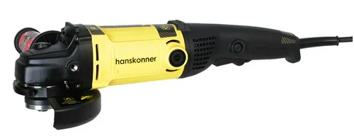 Машина шлифовальная угловая Hanskonner HAG12125. 125 мм,1200Вт,8500об/мин, быст.кожух, удлинен. рук.