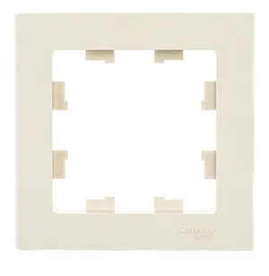 Рамка AtlasDesign 1-постовая, БЕЖЕВЫЙ SE 