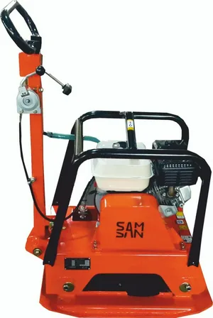 Виброплита реверсивная Samsan RP322 с двигатель Loncin G200F c/д.м., 149 кг                      