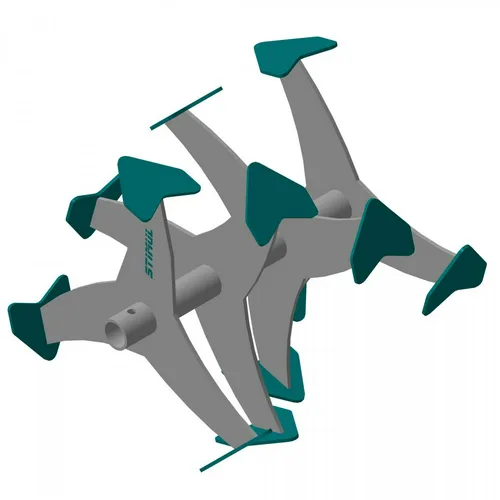 Фреза STIMUL "гусиные лапки", 385/400/30 мм (комп. 2 шт.)