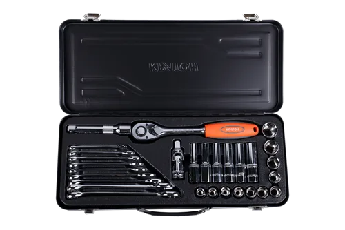 Набор инструментов Кратон TS-01 1/2" 29 пр