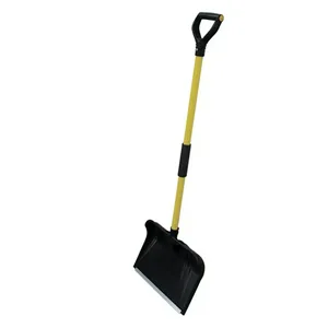 Лопата снеговая РемоКолор пласт., алюм. черенок, 445х330мм.