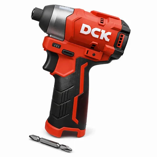 Дрель-шуруповерт аккум DCK KDPL04-8  Impact, HEX, 10.8в, 140нм, без Акб и З/У