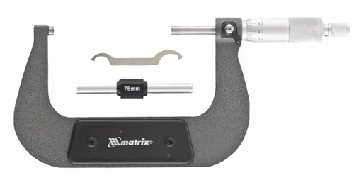 Микрометр MATRIX, механ, 75-100мм, шаг 0,01мм