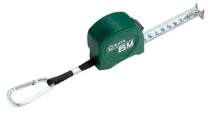 Рулетка Sata 5 м с двойной шкалой и карабином