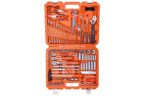 Набор инструментов Кратон TS-30 multi 131, 1/4"+1/2"