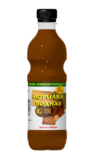 Морилка Новбытхим на водной основе, клен 0,5л