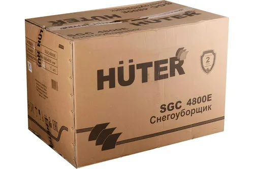 Машина снегоуборочная бензиновая Huter SGC 4800E