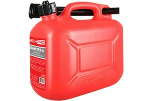 Канистра MECHPRO для топлива, с лейкой, 5л, HDPE.