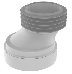 Манжета для унитаза жесткая эксцентрическая, 110 мм, смещение 40 мм, MasterProf