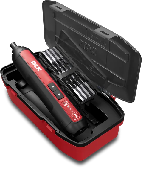 Дрель-шуруповерт аккум DCK KDPL04-5. 4В, 5нм, HEX. 300об/мин, кейс