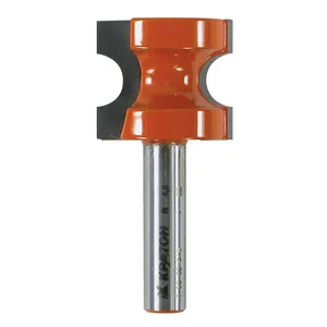 Фреза кромочная полустержневая Кратон PROFESSIONAL Ø25,4х22,0 R4,8 мм, хв.8 мм