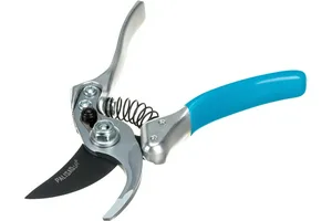 Секатор Palisad LUXE 60501  плоскостной, прямого реза, обрезиненные рукоятки d=22мм, 20см