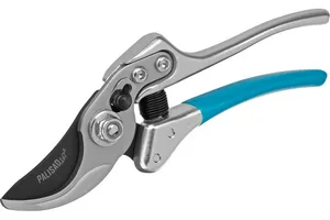 Секатор Palisad LUXE 60501  плоскостной, прямого реза, обрезиненные рукоятки d=22мм, 20см