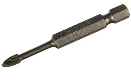 Сверло по керамограниту, кафелю, стеклу TRIO-DIAMOND Квадро 4В 6х39мм