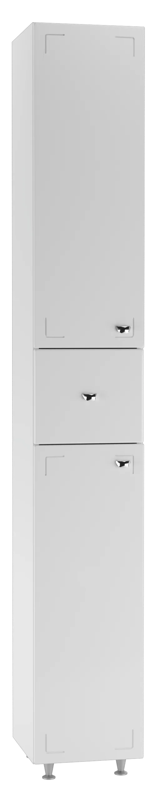 Пенал АЙСБЕРГ напольный 30 Классик с верхним ящиком В1 левый DA1009P