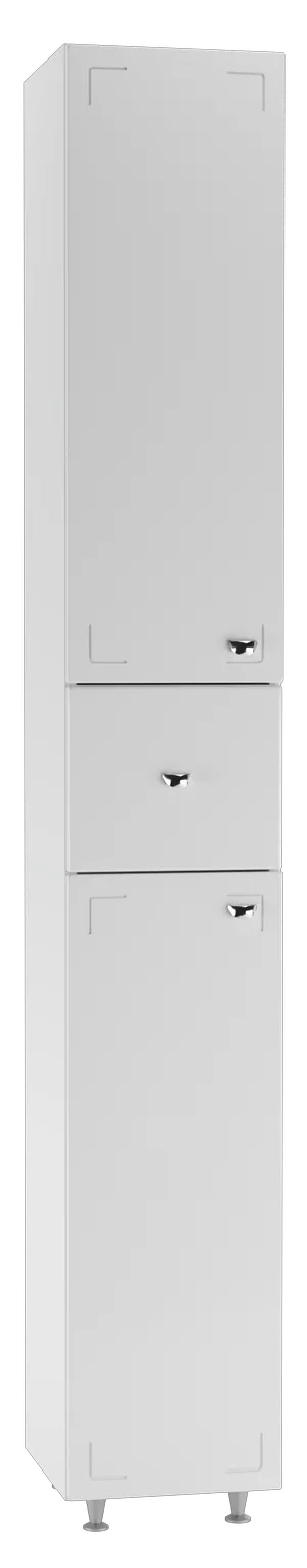 Пенал АЙСБЕРГ напольный 30 Классик с верхним ящиком В1 левый DA1009P