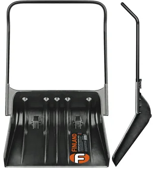 Скрепер ЦИ Finland 1714 пласт., на колесах, 830х680мм.