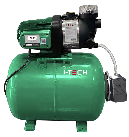 Станция насосная I-TECH PS-1000L, 50л, 44м, 3500л/ч, 8м Expert Line
