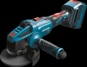 Машина шлифовальная угловая аккумуляторная бесщеточная КРАТОН AGB18DC-125-OFA SET (АКБ 4,0А•ч; ЗУ)