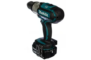 Дрель-шуруповерт аккум MAKITA DDF451RFE, 18В, 2х3 Ач, Li-ion, ЗУ, кейс, подсветка