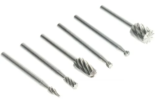 Шарошки мини по металлу FIT, набор 6шт