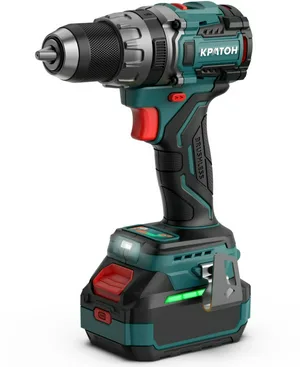 Дрель-шуруповерт ударная аккумуляторная бесщеточная КРАТОН "Pro Series" BICD18-85N (2хАКБ 4,0А·ч; ЗУ + кейс)