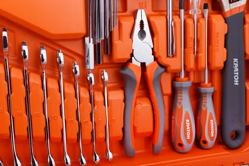 Набор инструментов Кратон TS-30 multi 131, 1/4"+1/2"