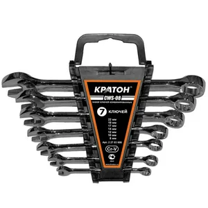 Набор ключей комбинированных Кратон CWS-08 7 пр.