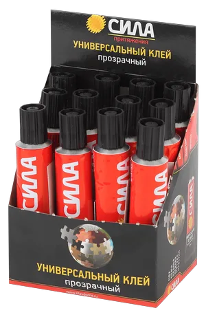 Клей СИЛА универсальный,прозрачный 30мл