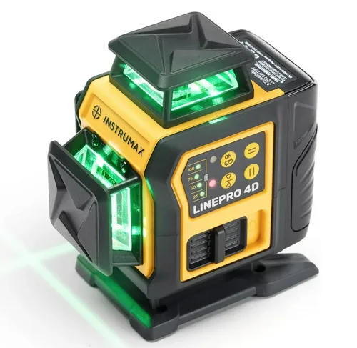 Уровень лазерный профессиональный INSTRUMAX  LINEPRO 4D BAZA SET