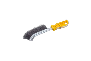Щетка стальная с пластиковой ручкой усиленная Кратон