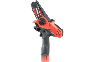 Пила аккум цепная  ПОБЕДА ПА 150, 4" (10 см), с 1 АКБ (14,4 В; 1,5 А*ч) и ЗУ