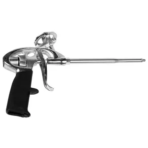 Пистолет РемоКолор для монтажной пены пластиковая рукоятка, метал. корпус и регул. винт, шток 19,5см