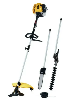 Триммер бензиновый DENZEL DGT-52S-MAX, 2200 Вт, мультифункциональный, 52 см3, разборный.