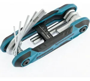 Набор ключей имбусовых GROSS HEX, 1,5-8 мм, CrV, складные, 8 шт